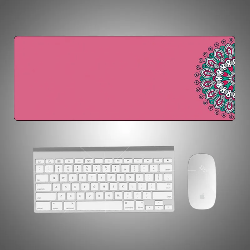  Retro Style Large Gaming Mouse Pad Waterproof and Sweatproof Table Mat Fresh Style Locking Office C