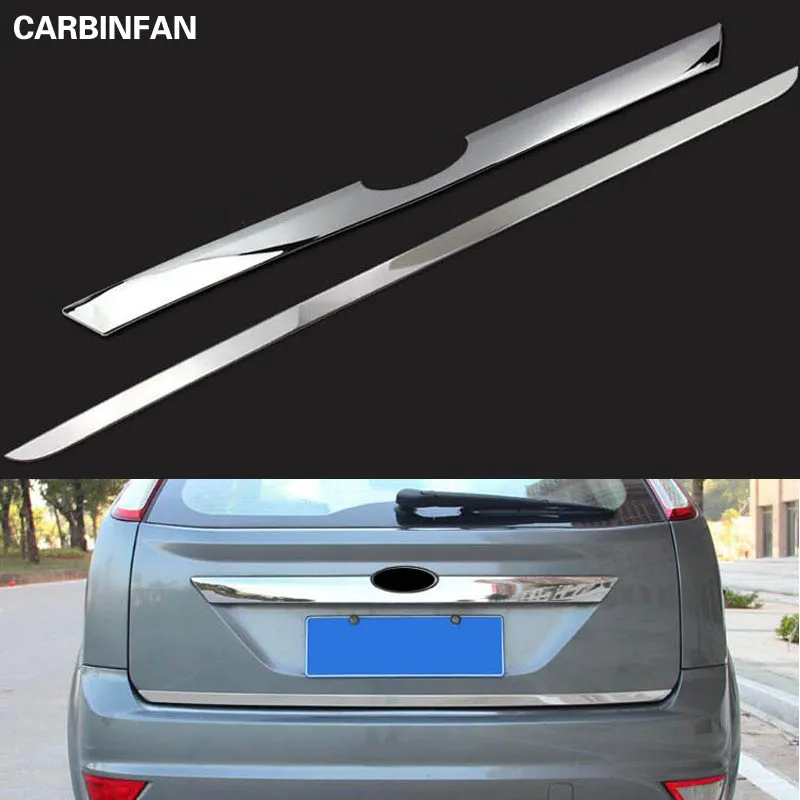 Задняя Крышка багажника крышка двери Обшивка краев полоса евро для Ford Focus Mk2 2005 2007
