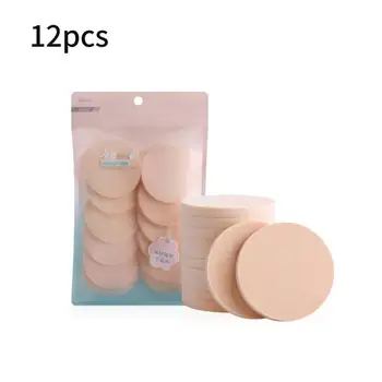 

12Pcs Makeup Sponge Pads Beauty Cosmetic Primer Foundation Concealer Soft Breathable Facial Powder Puff Beauty Tools RXJC
