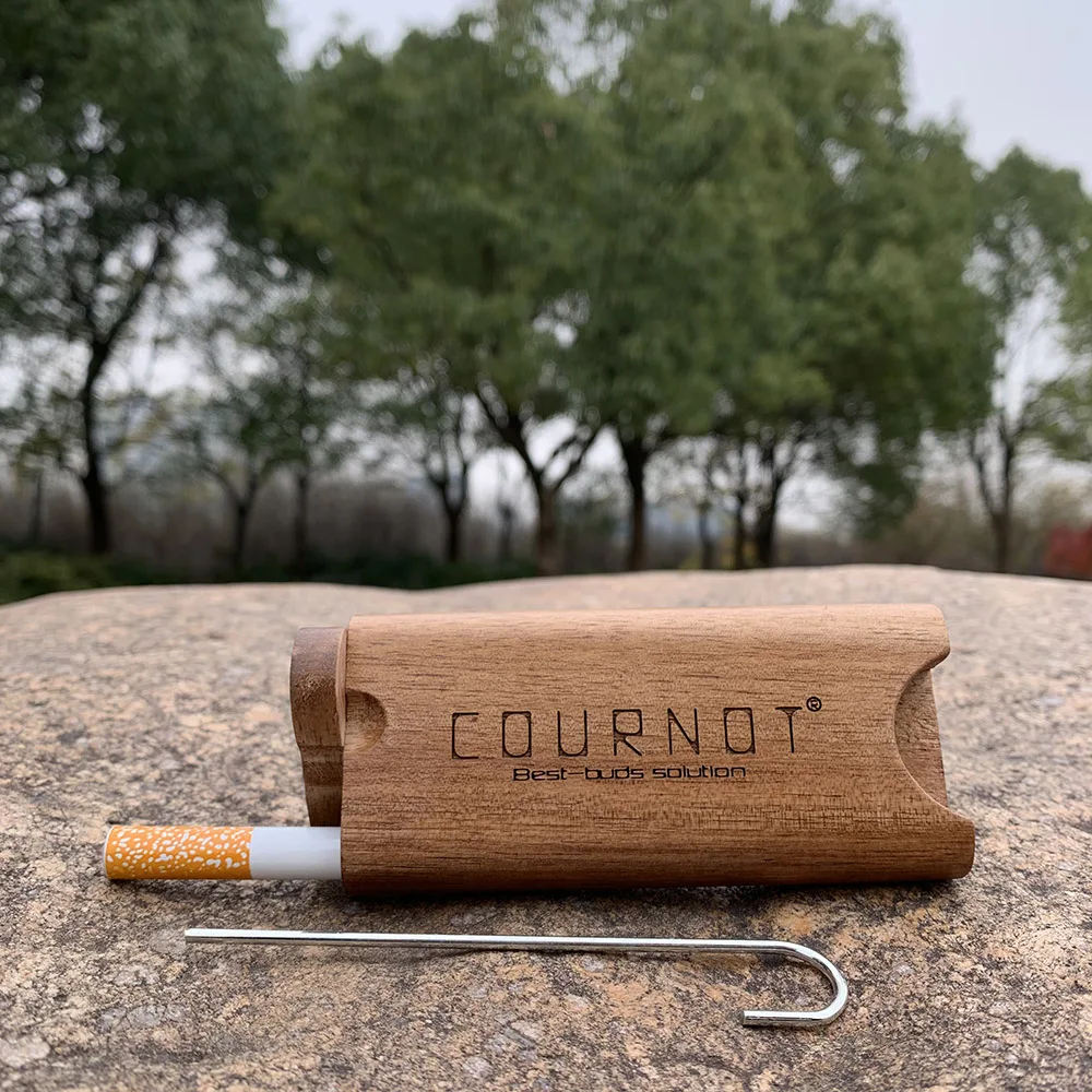 Деревянная коробка для хранения курительной трубки Cournot Rose из натурального