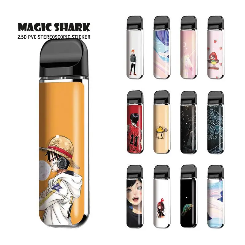 

Magic Shark Luffy Cute Girl Chameleon One Piece Unicorn Slam Dunk Vape Case for Smok Novo Sticker Wrap Film for Smok Novo Kit