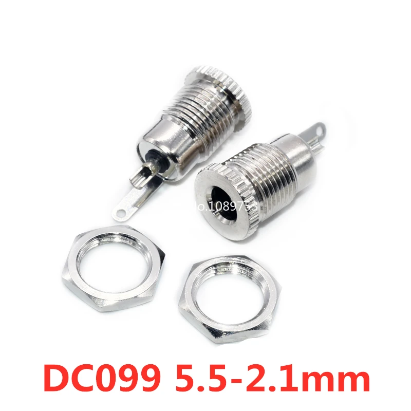 10 stücke Männlichen Steckdose DC-005 DC Outlet 5.5X2.1MM 4H 10 stücke Männlichen Steckdose DC-005 DC Outlet 5.5X2.1MM 4H