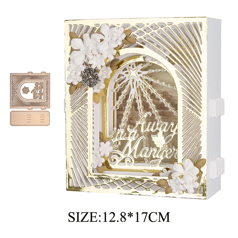 Lucky Goddess ремесло металлические режущие штампы рамка& Кружева Крест скрапбук Бумага Ремесло нож прессформы лезвие удар трафареты штампы Новинка