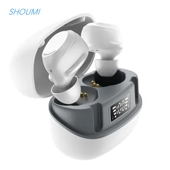 

TWS Wireless Earphones Stereo in Earbuds Sports Headset Power Digital Display Touch Operation Bluetooth 5.0 with Mic for Xiaomi