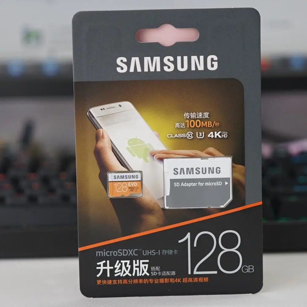 Карта памяти SAMSUNG Micro SD класс 10 32 ГБ 64 128 SDHC/SDXC|Карты памяти| |