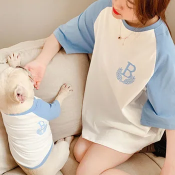 

Dog Clothes for Small Dogs Cotton Sweater for French Bulldog Pet Clothing Chihuahua Coat Pug Costume Dog Apparel Parent-Child