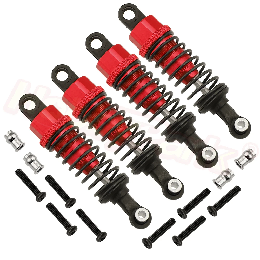 4 Pack 1/18 WLtoys A959 обновленные детали алюминиевый амортизатор для A949 A969 A979 K929 Замена 55