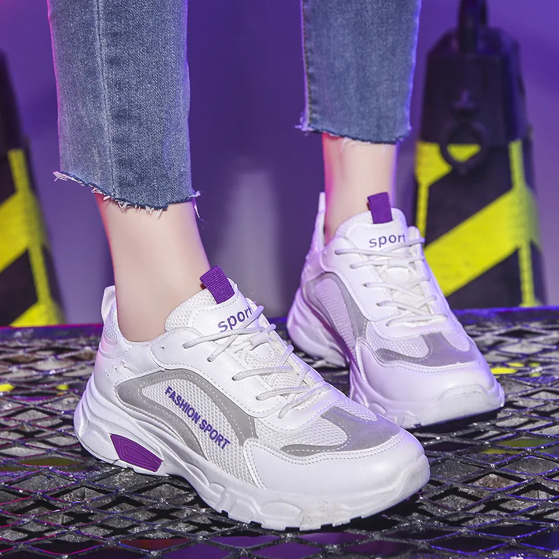 

Girls Shoe Thick Bottomed Students Spring And Autumn Shoes Women's 2019 New Style round Flat Sports Footwear Zi Han