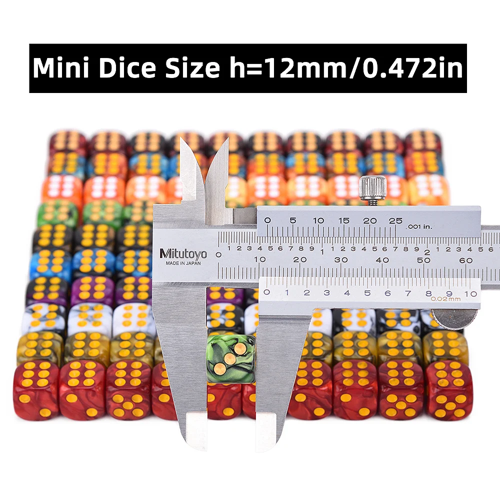 12mm Mini D6 Dice with Dot Numbers for Entertainment Party Club Bar Gambling Playing Game Accessories 10 colors for choice 12mm Mini D6 Dice with Dot Numbers for Entertainment Party Club Bar Gambling Playing Game Accessories 10 colors for choice