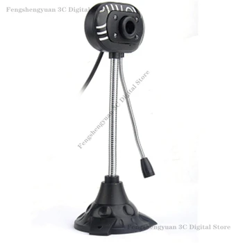

Drive-free high-definition computer digital camera video with microphone, online course meeting office recommended equipment
