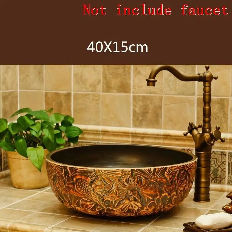 Version E Para Evier Баньо Da Appoggio Bassin черный Lavandino Salle De Bain Wastafel Bagno бассейна умывальник поо Banheiro раковина умывальника - Цвет: Version E