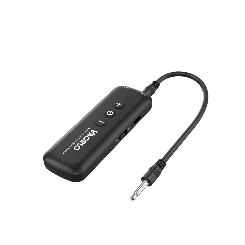 ZF-360B 4-IN-1 Bluetooth 5.0 Audio Transmitter Receiver USB 3.5MM AUX RCA Jack Low latency Wireless Adapter With MIC For Car TV