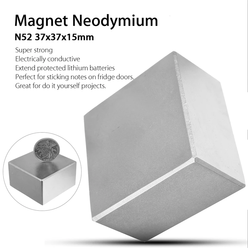 magnetic square block