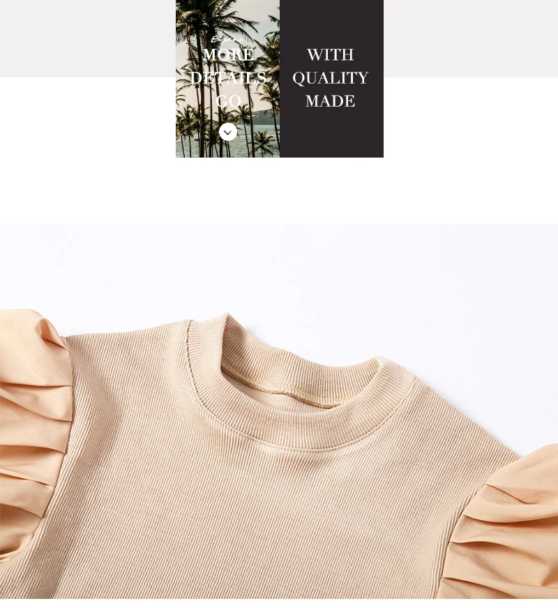 Зима, женская футболка с длинным рукавом, пуловер с пышными рукавами, черные, белые топы, футболка, одноцветные Осенние футболки с квадратным вырезом для женщин