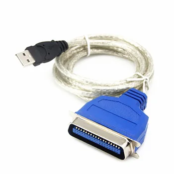 

USB To Parallel IEEE 1284 36 Pin Printer Cable Adapter For Windows 7 8 Brand New And High Quality Adapter Cable