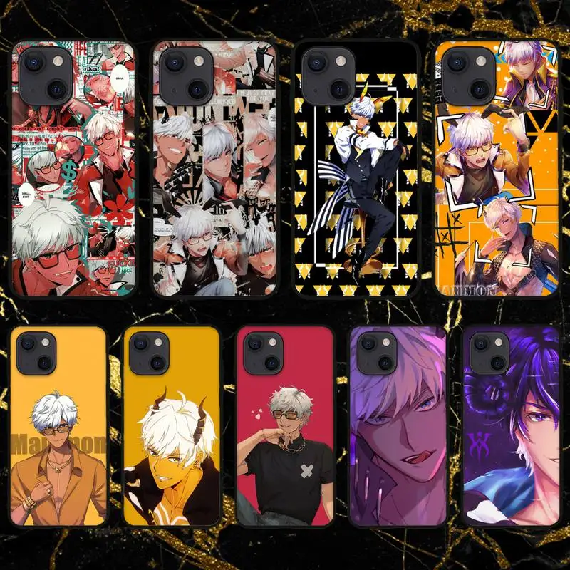 Чехол для телефона RUICHI Anime Obey Me Mammon iPhone 11 12 Mini 13 Pro XS Max X 8 7 6s Plus 5 SE XR | Мобильные