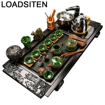 

Teapot Keukenhulpjes Kuchnia Organizer Vintage Afternoon Kung Fu Wedding Pot Teaware Chinese Home Decoration Accessories Tea Set