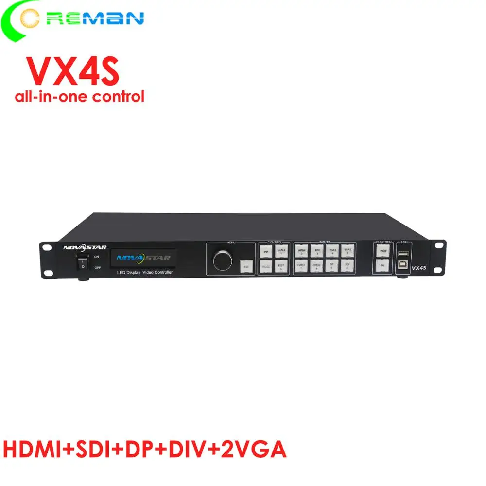 VX4S/VX4U/VX6S Nova все в одном контроллере для внутреннего наружного матричного светодиодного дисплея