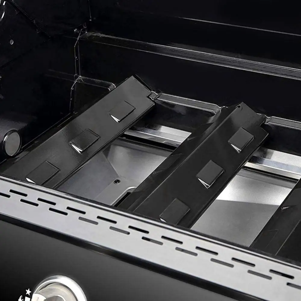 BBQ Grill Heat Shield Heat Plate Shield Gas Grill Plate Barbecue For Char Broil Oven Replacement Part 4Pcs Oven Repl