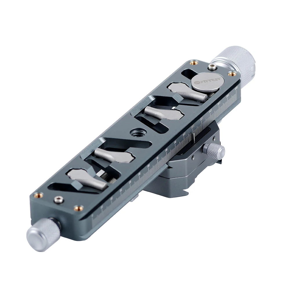 Fittest Macro Focusing Rail Slider Camera Lens Precision Stacking Tuning Base Arca Swiss Compatible Clamp