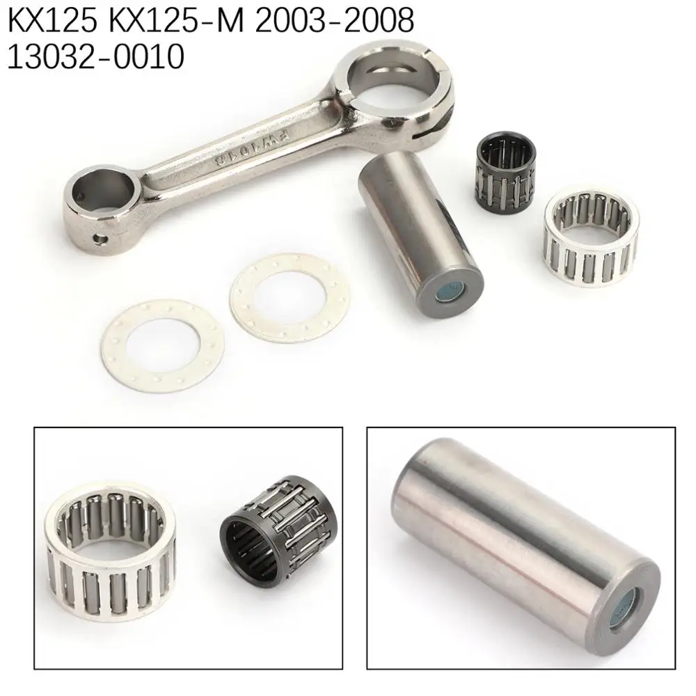 

Artudatech Engine Parts Connecting Rod Kit For Kawasaki KX125 KX125-M 2003 2004 2005 2006 2007 2008 13032-0010