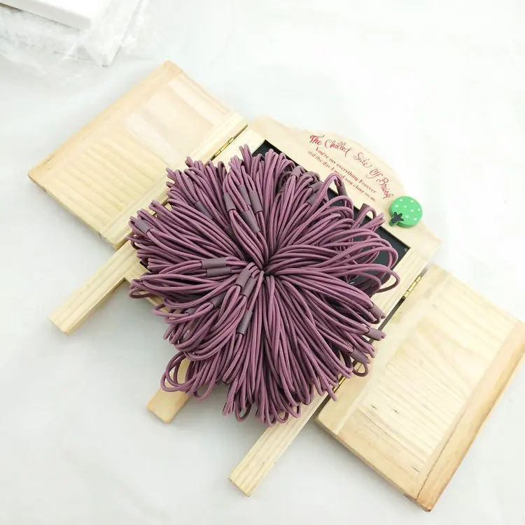 meihong5pcs 5 шт. Новая модная эластичная, для волос хвост Для женщин девушки держатель резинки для волос резинка для волос резинки для волос аксессуары Головные уборы - Цвет: meihong5pcs