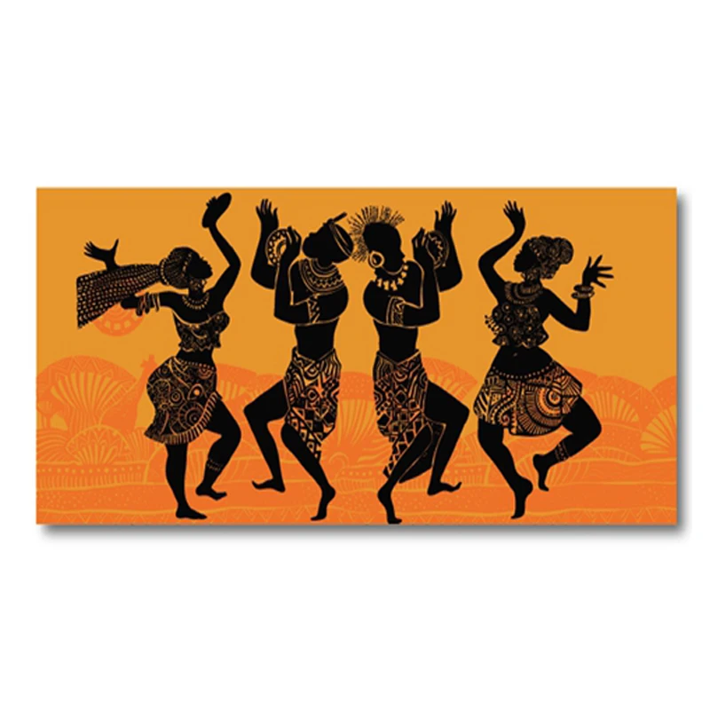 African-Women-Men-Dance-Silhouettes-Posters-and-Prints-Dance-of-the-Papuans-Wall-Art-Canvas-Painting.jpg_640x640