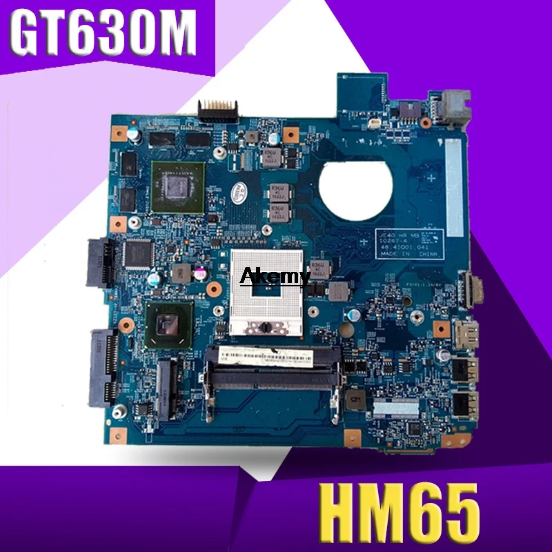 Для acer Aspire 4750 4750g 4752 4752g 4755 4755g материнская плата ноутбука GT630M Графический 48.4IQ01.031 MBBRT01003 PGA989