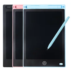 Tablette de dessin électronique LCD pour enfants, tableau d'écriture électronique, peint à la main, étanche, couleurs et chiffres 