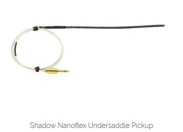 Shadow nanoflex подседельная звукосниматель nanoflex пьезо-пикап леска esonic pickups solf nanoflex пикап