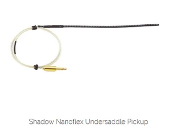 

shadow nanoflex undersaddle pickup nanoflex piezo pickup line esonic pickups solf nanoflex pickup free shipping