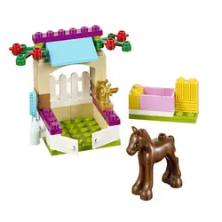 43 шт. 10533 девочка друзья маленький жеребенок фигурные блоки Рождественский подарок строительство Кирпичи игрушки для детей