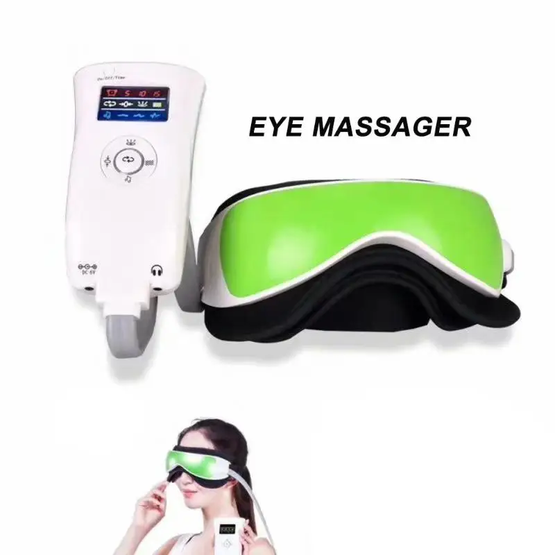 

Electric Bluetooth Vibration Eye Massager Vision Recovery Eyes Care Device Air Pressure Infrared Heating Massage Glasses