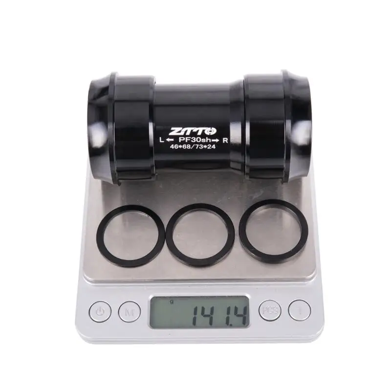 Ztto Pf30Sh 24 адаптер велосипедный пресс подходит Нижние Винты-держатели для Mtb дорожный горный велосипед запчасти Prowheel 24 мм коленчатая цепь