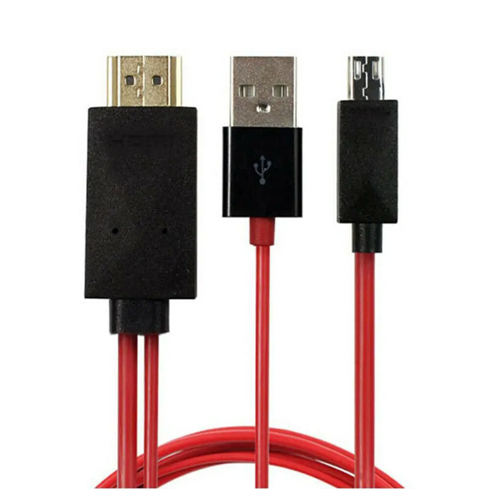 Micro USB к HDMI 1080P HD ТВ кабель адаптер Android Smart для Xiaomi Redmi Note 5 Pro samsung S7 микро зарядное устройство