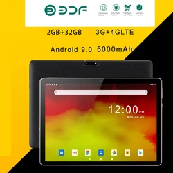 Tablette Android 10.1 de 9.0 pouces, avec fonction GPS, WiFi, FM, appel téléphonique, carte SIM, google, Original, acheter 32 go 