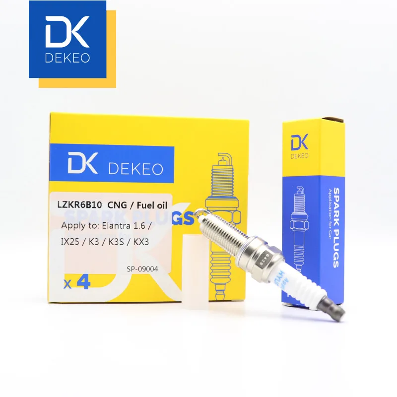 Никелевая Свеча зажигания Dekeo SILZKR6B10E(93815)YR7SII33U 18846-11070 газовый/бензиновый двигатель
