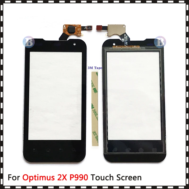Высококачественный сенсорный экран 4 0 дюйма для LG Optimus 2X P990 дигитайзер сенсор