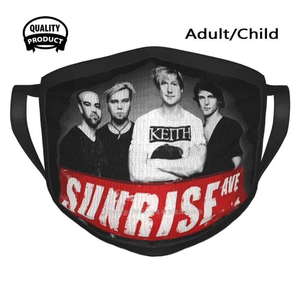 

Finnland Rock N Roll By Sunrise Avenue Mouth Mask Soft Warm Face Masks Music Pop Song Dark Music Band Black Metal Dark Metal