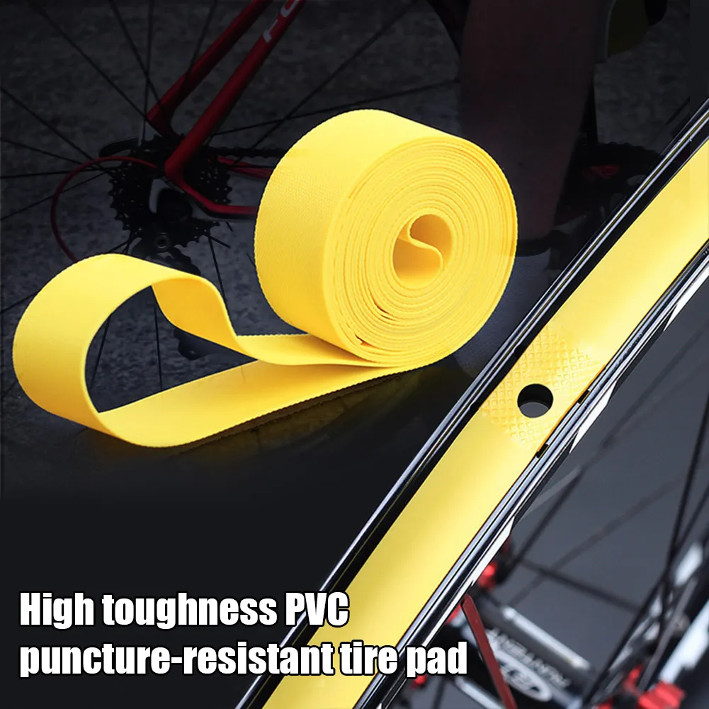 2PCS Bicycle Tire Liner Anti Puncture Tape Bike Inner Tube Pad Rim