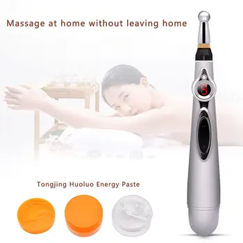 

Electronic Acupuncture Pen Electric Meridians Laser Therapy Heal Massage Pen Meridian Energy Pen Relief Pain Tools
