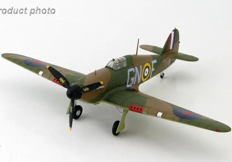 Hobby Master Hawker Hurricane Mk. I GN-F Plt от Tom Neil 249 Sqn. Англия 1940 1/48 литой под давлением самолет модель самолета