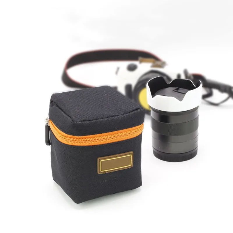 1 шт. 7 мм Толстая мягкая сумка для объектива камеры противоударный Прочный мягкий защитный чехол для объектива камеры чехол для DSLR объектива камеры