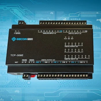 

8 Channels AI Analog Acquisition 8 Channels DI Switch Input 12 Channels DO Relay Output Modbus RTU