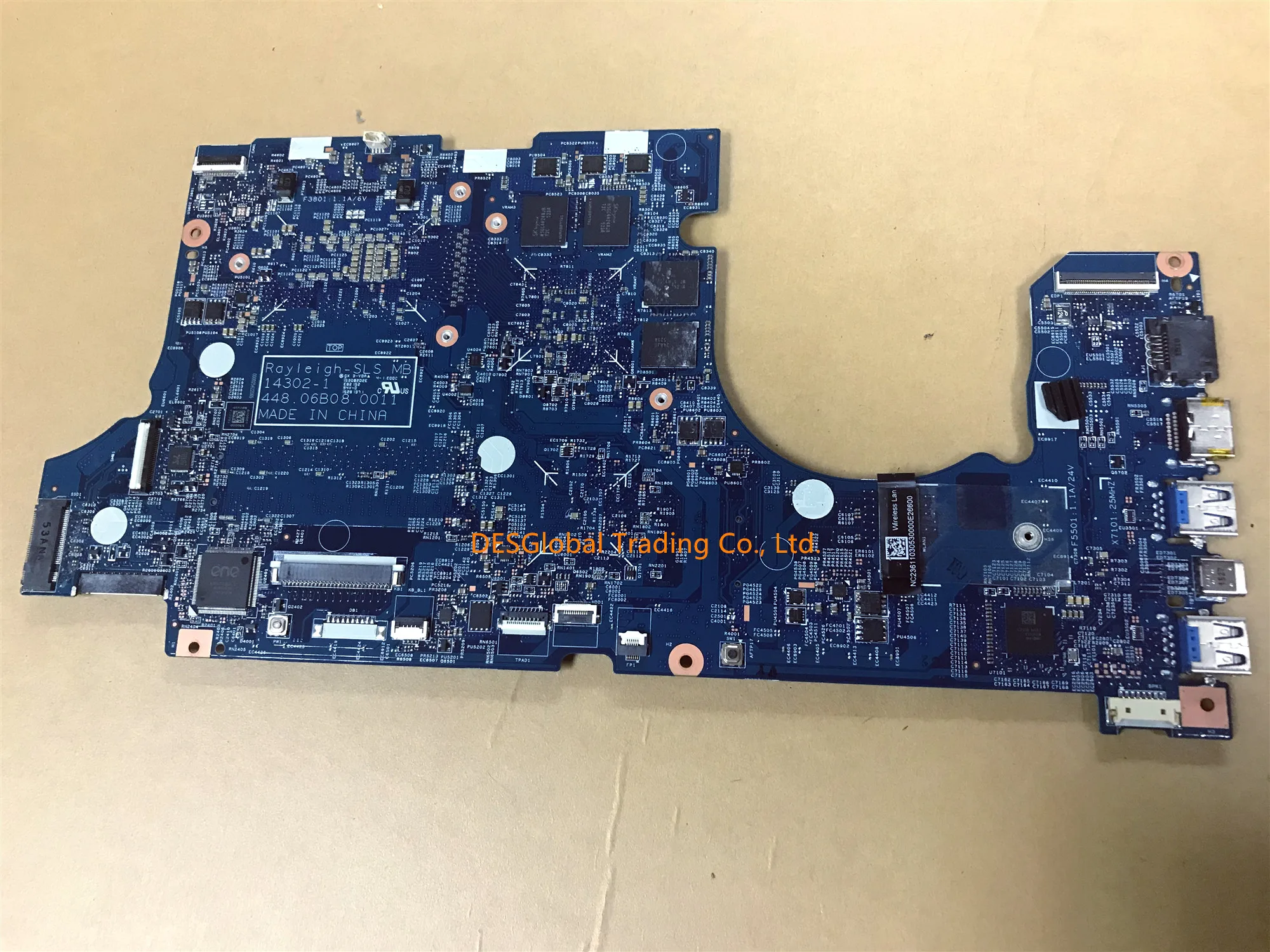New  NBG6J11001 14302-1 Mainboard For ACER For ASPIRE VN7-592G Laptop Motherboard 448.06B08.0011 i7-6700