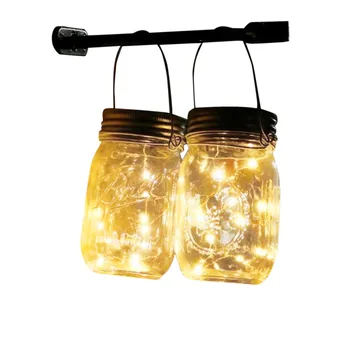 

LED Fairy Light Solar Powered For Mason Jar Insert Color Changing Garden Living Room Outdoor Decor Christmas Lamp NEW 19NOV21
