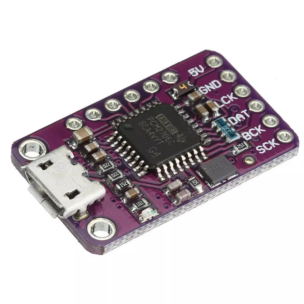 GY-PCM2706 USB к ies IIS модуль усилителя мощности звука OTG звук Sub DAC Slave дочь карты Decorder