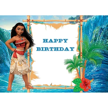 

Tropical Waterfall Beautiful Girl Party Backdrop For Photo Studio Baby Shower Theme Photography Backgrounds 7x5FT Vinyl