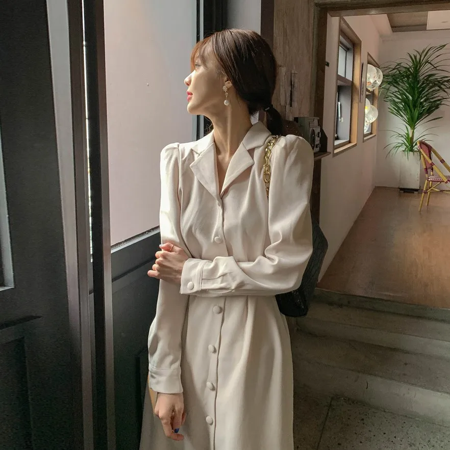 Winter Women'S Dress 2021 Shirt Dress Long Evening Female Vintage Maxi  Party Oversize Beach Women Dresses Casual Elegant Prom - AliExpress