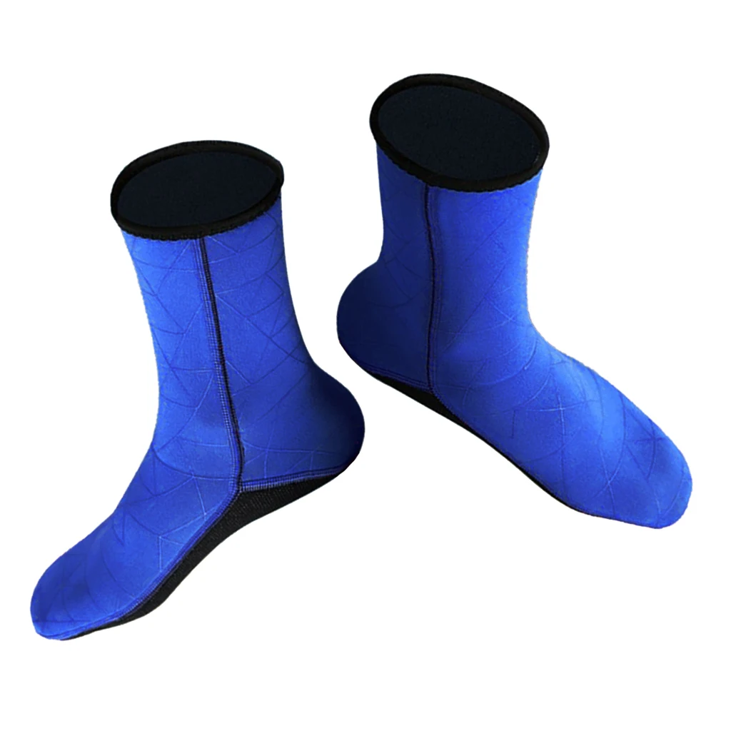 3mm Women Men Diving Scuba Surfing Water Sports Sock Non-slip Swim Wetsuit Socks Sox Fins Flippers Snorkelling Boots S/M/L/XL